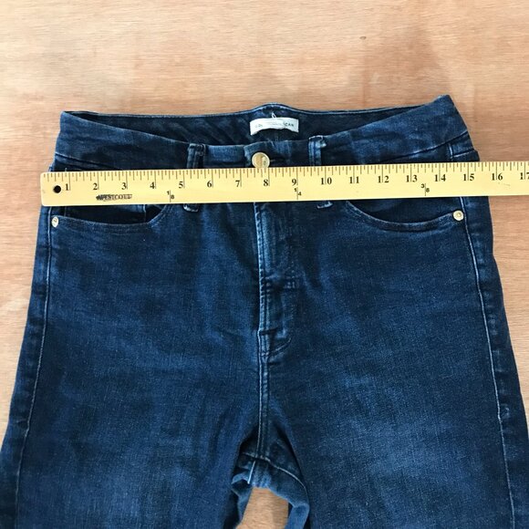 Good American Good Legs Skinny Jeans Women 12/31 Blue High Rise GL873T Blue224 - Picture 8 of 12